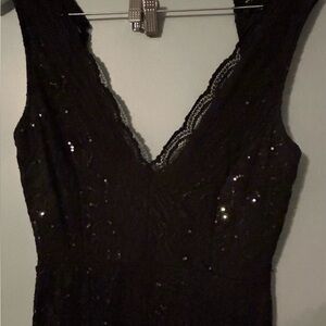 Elegant Black Evening Gown